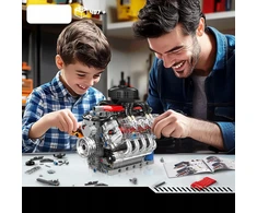Bez Marki ZESTAWU SILNIKA V8 BLOKI BUDOWLANE, ZESTAWU SILNIKA V8 BLOKI BUDOWLANE