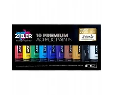 Bez Marki Zieler - Premium Acrylic Paint 10 vnt. (609299265)