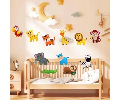 Bez Marki Zoo Felt gyvūnų siuvimo rinkiniai CREATIVE FELT SET su dėžute
