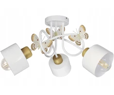 Bez Marki Żyrandol do pokoju dziecięcego LOFT GOLD lampa sufitowa wisząca balta led