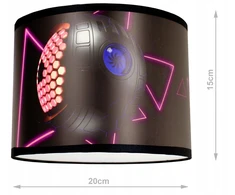 Bez Marki ŻYRANDOL LAMPA SUFITOWA DO POKOJU DZIECIĘCEGO WISZĄCA GAMING ABAŻUR LAMPY