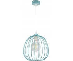 Pakabinamas šviestuvas Bez Marki Żyrandol lampa wisząca sufitowa DRUM miętowy lampy sufitowe loft żyrandole