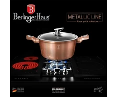 BH-6194 - Granito puodas 30 cm Berlinger Haus Rose Gold kolekcija