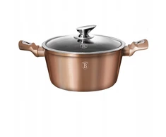 BH-6194 - Granito puodas 30 cm Berlinger Haus Rose Gold kolekcija