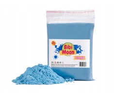 Bibimoon kinetinis smėlis 1kg - mėlynas