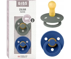 Bibs apvalūs kramtukai, 2 vnt., kaučiukas, 0+ mėn.