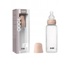 Bibs Baby Bottle Silikoninis plastikinis buteliukas, 270 ml, skaistalai
