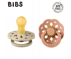 BIBS BOHEME 2 pakelių VANILLA &amp; PEACH S Guminis čiulptukas