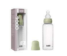 BIBS buteliukas 270 ml nuo dieglių šalavijas BPA BE PP silikoninis čiulptukas