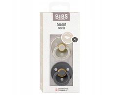 Bibs Colour anatomiciniai čiulptukai 0 m+, 2 vnt., kaučiukas