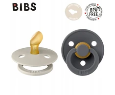 Bibs Colour anatomiciniai čiulptukai 0 m+, 2 vnt., kaučiukas