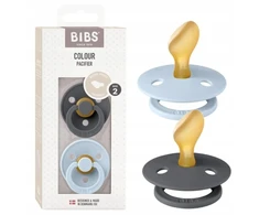 Bibs Colour anatomicinis čiulptukas, 2 vnt., 6 m+, kaučiukas