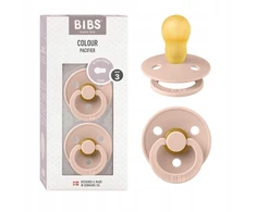 Bibs Colour Ortodontinis Kaukč. Smūkelis 18m+ (2 vnt.) Rožinis