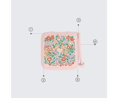 BIBS Liberty čiulptuko talpyklė sterilizacijai - Blossom pink