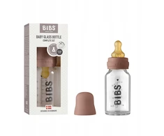 BIBS vaikiškas buteliukas nuo pilvo dieglių, be BPA, 110 ml, patogus stiklas