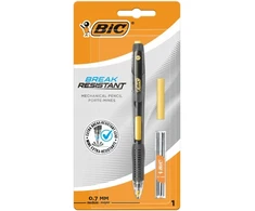 Bic automatinis pieštukas 0.7mm, su priedais, atsparus lūžiams