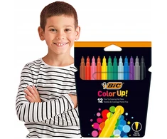 Bic Color Up flomasteriai, 12 spalvų