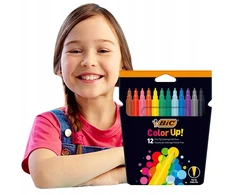 Bic Color Up flomasteriai, 12 spalvų