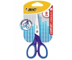 BIC Comfort Mėlyna Dešiniarankės žirklės 13cm