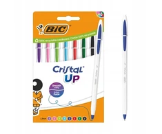 Bic Cristal Up rašikliai, 8 spalvų rinkinys
