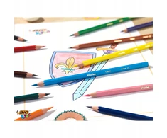 Bic Evolution spalvoti pieštukai, 18 spalvų