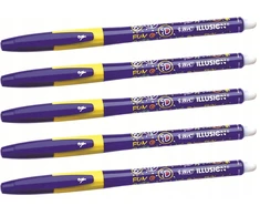 Bic Gel-ocity Illusion ištrinamas rašiklis, mėlynas, 5 vnt.