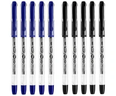 Bic Gel-ocity Stic geliniai rašikliai, 10 vnt. (5 mėlyni, 5 juodi)