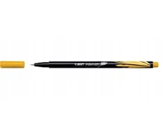 Bic Geltonas plonas rašiklis mokyklai ir biurui