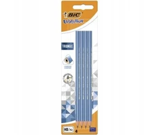 Bic Grafitiniai pieštukai Evolution Triangle, be trintuko, 4 vnt.