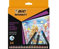 Bic Intensity akvarelinės kreidelės, 24 spalvos