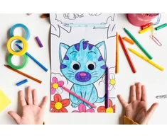 Bic Kids BIC IGLOO Rinkinys KREATYWNY PREZENT DLA DZIECKA KREDKI FLAMASTRY KOLOROWANKI