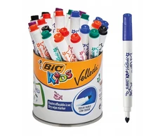 Bic Kids Sausas trintinas žymeklis Kids Mini Velleda mix (24 vnt.) - BIC