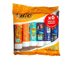 BIC Klijų lazdelė komplekte 6 vnt. Klijų lazdelės. KLIJAI