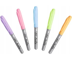 Bic permanentiniai markeriai, 5 spalvų rinkinys