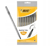 Bic Round Stic Classic rašikliai, juodi, 8 vnt.