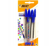 Bic Tušinukas Cristal Collection, mėlynas, 4vnt.