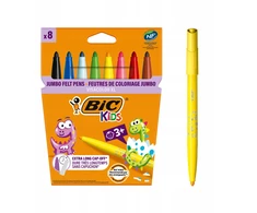Bic Vandens pagrindu markeriai visacolor xl atitinkamomis spalvomis - 24 vnt. dėžutė