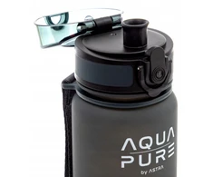 Bidon do szkoły Aqua Pure 400ml Astra Szaro/Juodas