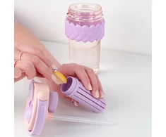 Bidonas su vaisių skyriumi Kite 700 ml, mokyklai