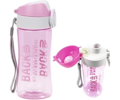 Gertuvė Derform Bidonas vaikams "back Up" 400 ml, rožinis, pagamintas iš Tritano