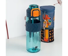 Bidonas vandeniui Kite 800 ml su gurkšnojimo antgaliu ir rankena