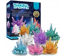 Bigtoys CRYSTAL GROWING CRYSTALS UGAVIMO RINKINYS MAŽAS CHEMIKĖS EKSPERIMENTAS
