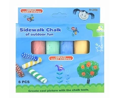 Bigtoys Kreda chodnikowa 6 vnt 9k