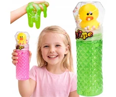 Bigtoys SLIME 19CM GLITTER PLASTIC PASTA SU ANTIES IR VIŠTIENOS KUMULLIAIS