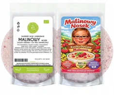 BIO Raspberry Nosek Košė - Avižų košė su liofilizuotomis avietėmis