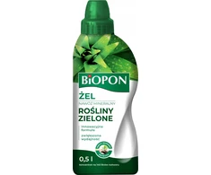 BIOPON MINERALINĖS TRĄŠOS ŽALIEMS AUGALAMS GELISIS 0,5 L