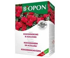 BIOPON rododendrams, azalijoms 1kg trąšų granulės