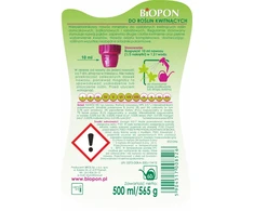 Biopon trąšos žydintiems augalams, skystos, 0,5kg