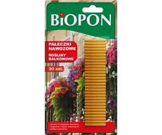 BIOPON trąšų lazdelės balkonų augalams
