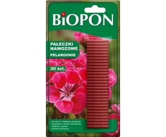 BIOPON trąšų lazdelės pelargonijoms 30 vnt.